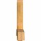 Ekena Millwork Bellingham Rough Sawn Timber Gable Bracket, Western Red Cedar, 84"W x 38"H x 6"D x 6"F, 11/12 Pitch GBW084X38X0606BEL00RWR - alternate 2